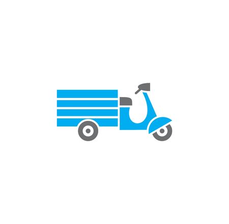 Motorcycle icon on background for graphic and web design. Creative illustration concept symbol for web or mobile app.のイラスト素材