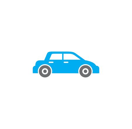 Car icon on background for graphic and web design. Creative illustration concept symbol for web or mobile app.のイラスト素材