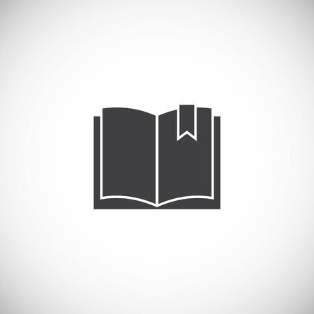 School related icon on background for graphic and web design. Simple illustration. Internet concept symbol for website button or mobile app.のイラスト素材