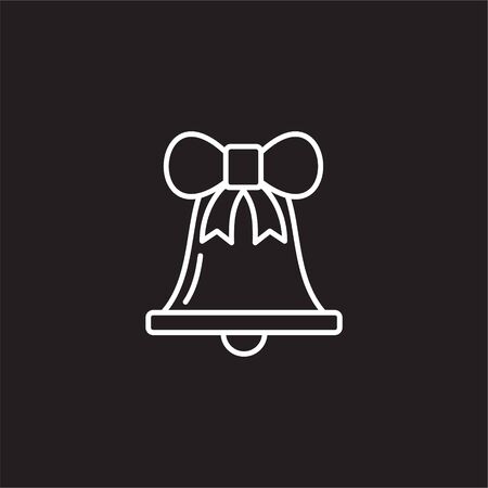 Christmas related toy icon outline on background for graphic and web design. Creative illustration concept symbol for web or mobile app.のイラスト素材