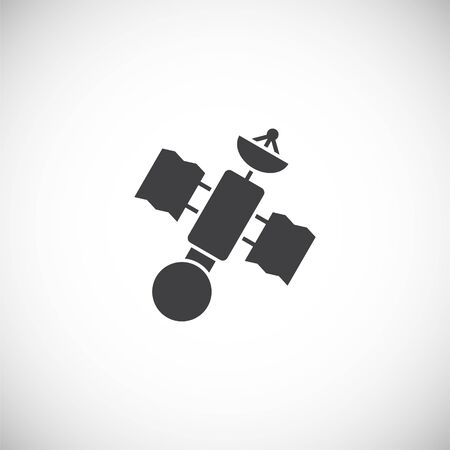 Technology related icon on background for graphic and web design. Simple illustration. Internet concept symbol for website button or mobile appのイラスト素材