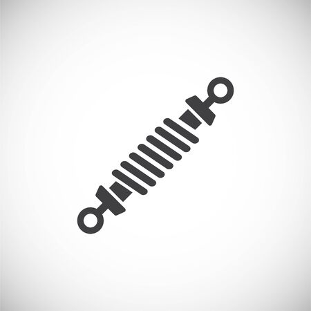 Car part icon on background for graphic and web design. Creative illustration concept symbol for web or mobile app.のイラスト素材