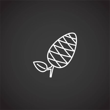 Template black backgroundのイラスト素材