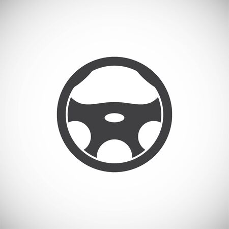 Car part icon on background for graphic and web design. Creative illustration concept symbol for web or mobile app.のイラスト素材