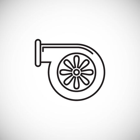Car part icon on background for graphic and web design. Creative illustration concept symbol for web or mobile app.のイラスト素材