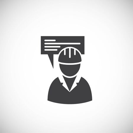 Engineering related icon on background for graphic and web design. Creative illustration concept symbol for web or mobile app.のイラスト素材