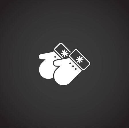 Template black backgroundのイラスト素材