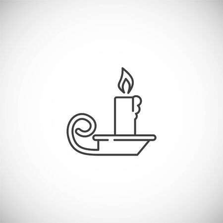 Winter related icon on background for graphic and web design. Simple illustration. Internet concept symbol for website button or mobile app.のイラスト素材