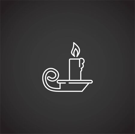 Winter related icon on background for graphic and web design. Simple illustration. Internet concept symbol for website button or mobile app.のイラスト素材