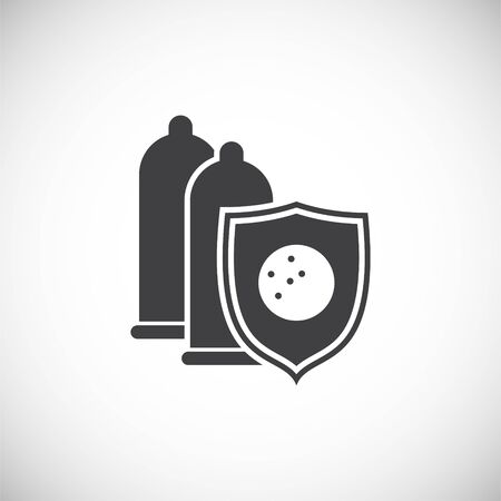 Reproduction related icon on background for graphic and web design. Creative illustration concept symbol for web or mobile app.のイラスト素材