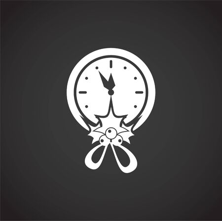 Template black backgroundのイラスト素材