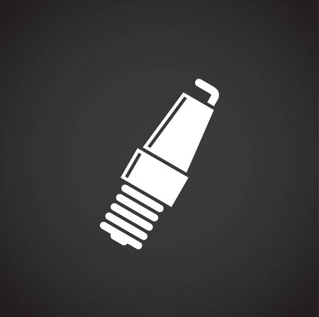 Car part icon on background for graphic and web design. Creative illustration concept symbol for web or mobile app.のイラスト素材