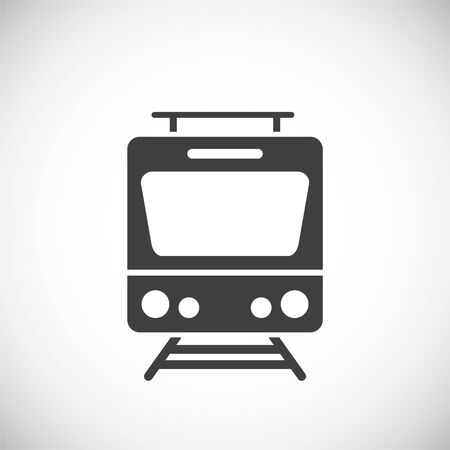 Transportation related icon on background for graphic and web design. Creative illustration concept symbol for web or mobile app.のイラスト素材