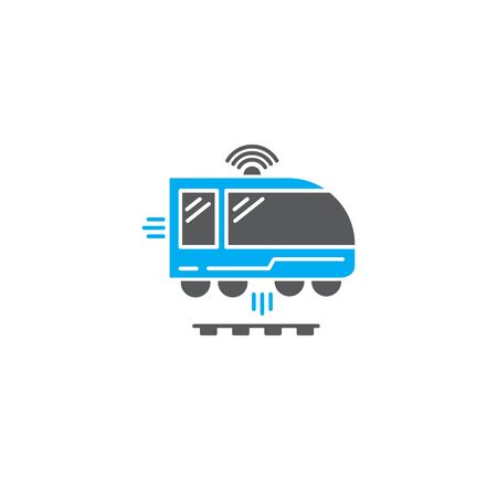 Future transportation related icon on background for graphic and web design. Creative illustration concept symbol for web or mobile appのイラスト素材