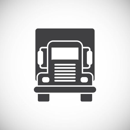 Car related icon on background for graphic and web design. Creative illustration concept symbol for web or mobile appのイラスト素材