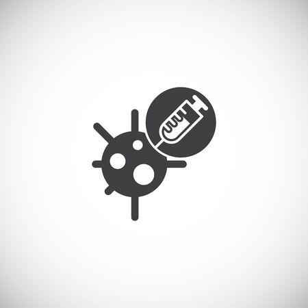 Medical technologies related icon on background for graphic and web design. Creative illustration concept symbol for web or mobile app.のイラスト素材