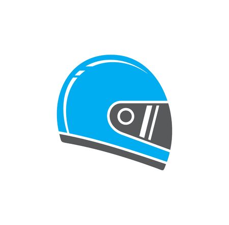 Motorcycle helmet icon on background for graphic and web design. Creative illustration concept symbol for web or mobile app.のイラスト素材