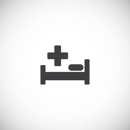 Human disability related icon on background for graphic and web design. Creative illustration concept symbol for web or mobile appのイラスト素材