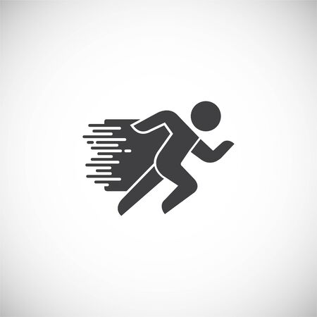High performance related icon on background for graphic and web design. Creative illustration concept symbol for web or mobile app.のイラスト素材