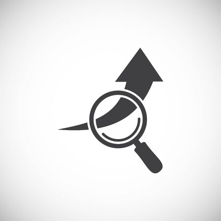High performance related icon on background for graphic and web design. Creative illustration concept symbol for web or mobile app.のイラスト素材