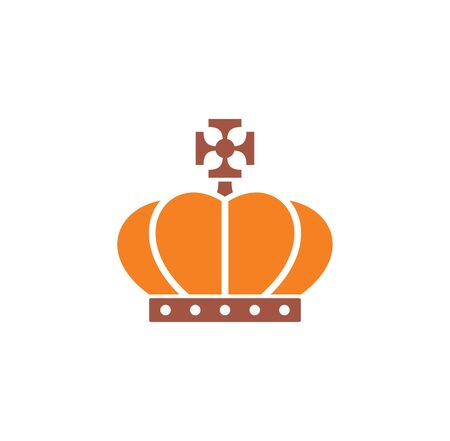 Crown icon on background for graphic and web design. Creative illustration concept symbol for web or mobile appのイラスト素材