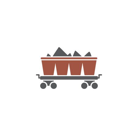 Railway transportation related icon on background for graphic and web design. Creative illustration concept symbol for web or mobile app.のイラスト素材