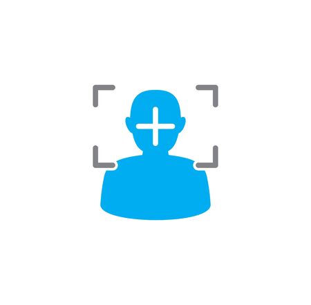 Photography related icon on background for graphic and web design. Creative illustration concept symbol for web or mobile app.のイラスト素材