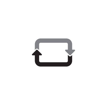Arrow related icon on background for graphic and web design. Creative illustration concept symbol for web or mobile appのイラスト素材