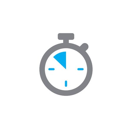 Stopwatch related icon on background for graphic and web design. Creative illustration concept symbol for web or mobile appのイラスト素材