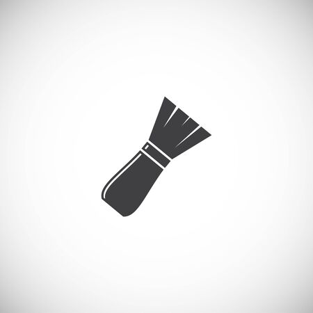 Barber related icon on background for graphic and web design. Creative illustration concept symbol for web or mobile appのイラスト素材