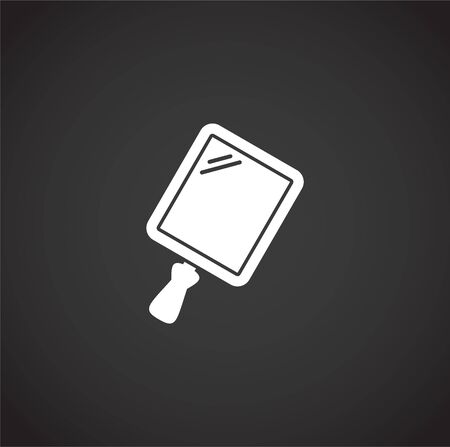 Barber related icon on background for graphic and web design. Creative illustration concept symbol for web or mobile appのイラスト素材