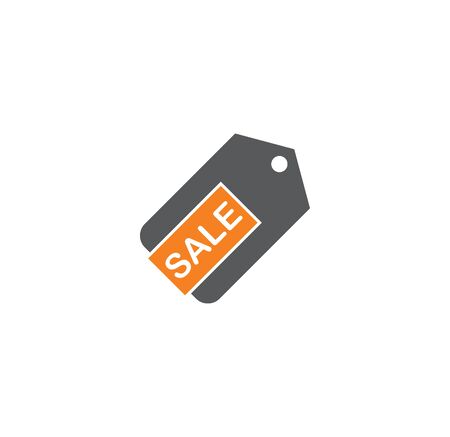 Tag related icon on background for graphic and web design. Creative illustration concept symbol for web or mobile app.のイラスト素材