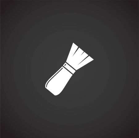 Barber related icon on background for graphic and web design. Creative illustration concept symbol for web or mobile appのイラスト素材