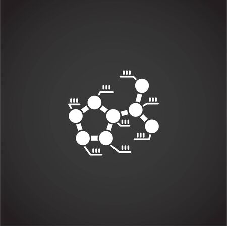 Acid related icon on background for graphic and web design. Creative illustration concept symbol for web or mobile appのイラスト素材