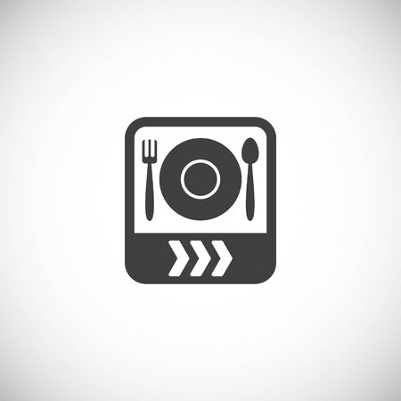 Travel erelated icon on background for graphic and web design. Creative illustration concept symbol for web or mobile appのイラスト素材