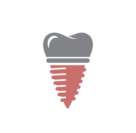 Tooth related icon on background for graphic and web design. Creative illustration concept symbol for web or mobile app.のイラスト素材