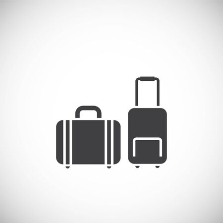 Travel erelated icon on background for graphic and web design. Creative illustration concept symbol for web or mobile appのイラスト素材