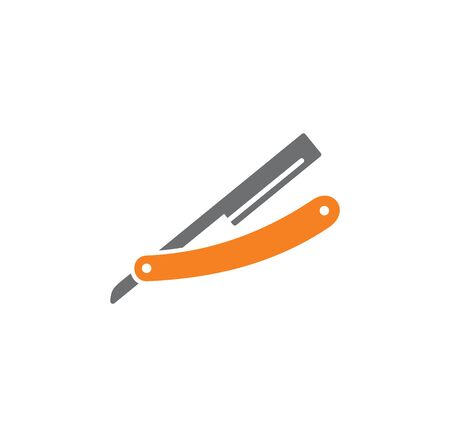 Barber related icon on background for graphic and web design. Creative illustration concept symbol for web or mobile appのイラスト素材