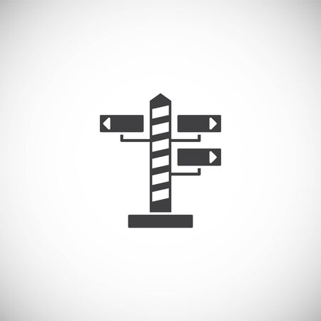 Travel erelated icon on background for graphic and web design. Creative illustration concept symbol for web or mobile appのイラスト素材