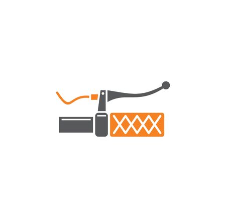Bicycle related icon on background for graphic and web design. Creative illustration concept symbol for web or mobile appのイラスト素材