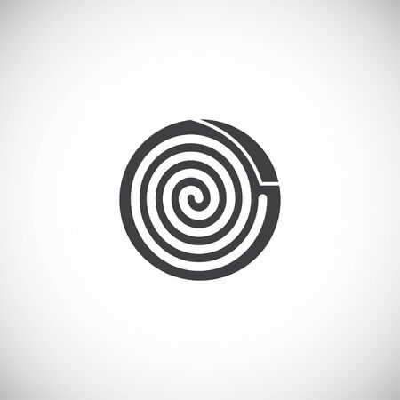 RFID related icon on background for graphic and web design. Creative illustration concept symbol for web or mobile app.のイラスト素材