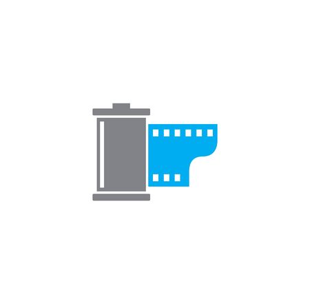 Photography related icon on background for graphic and web design. Creative illustration concept symbol for web or mobile app.のイラスト素材