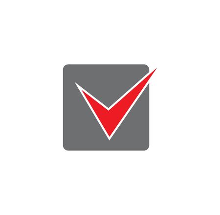 Check box icon on background for graphic and web design. Creative illustration concept symbol for web or mobile app.のイラスト素材