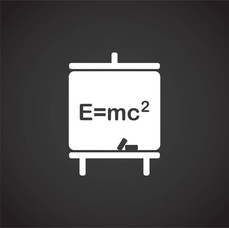 Physics related icon on background for graphic and web design. Creative illustration concept symbol for web or mobile app.のイラスト素材