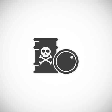 Acid related icon on background for graphic and web design. Creative illustration concept symbol for web or mobile app.のイラスト素材