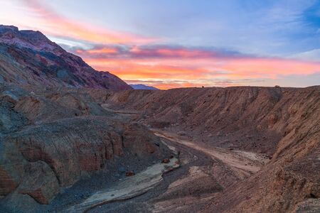 Artist's Palette area at sunrise. Death Valley National Park. California. USA