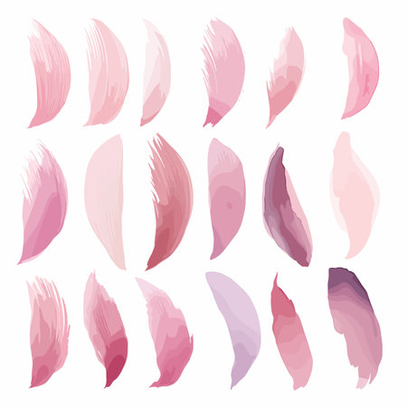 Set of watercolor butterflies and lavender flowers. Vector illustration.のイラスト素材