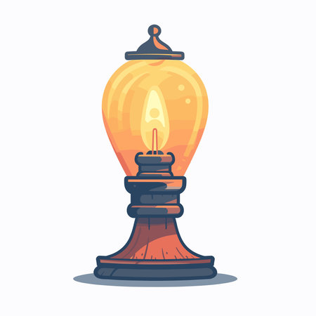 Lantern icon. Cartoon illustration of lantern icon for web designのイラスト素材