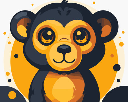 Bullfinch bird isolated on white background. Vector illustration in cartoon style.のイラスト素材