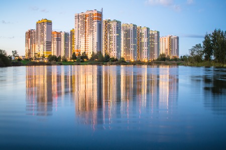 Saint-Petersburg, South Highway, Residential Complex, September 2016の写真素材